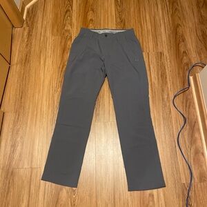 Men's Under Armor Gray Golf Pants